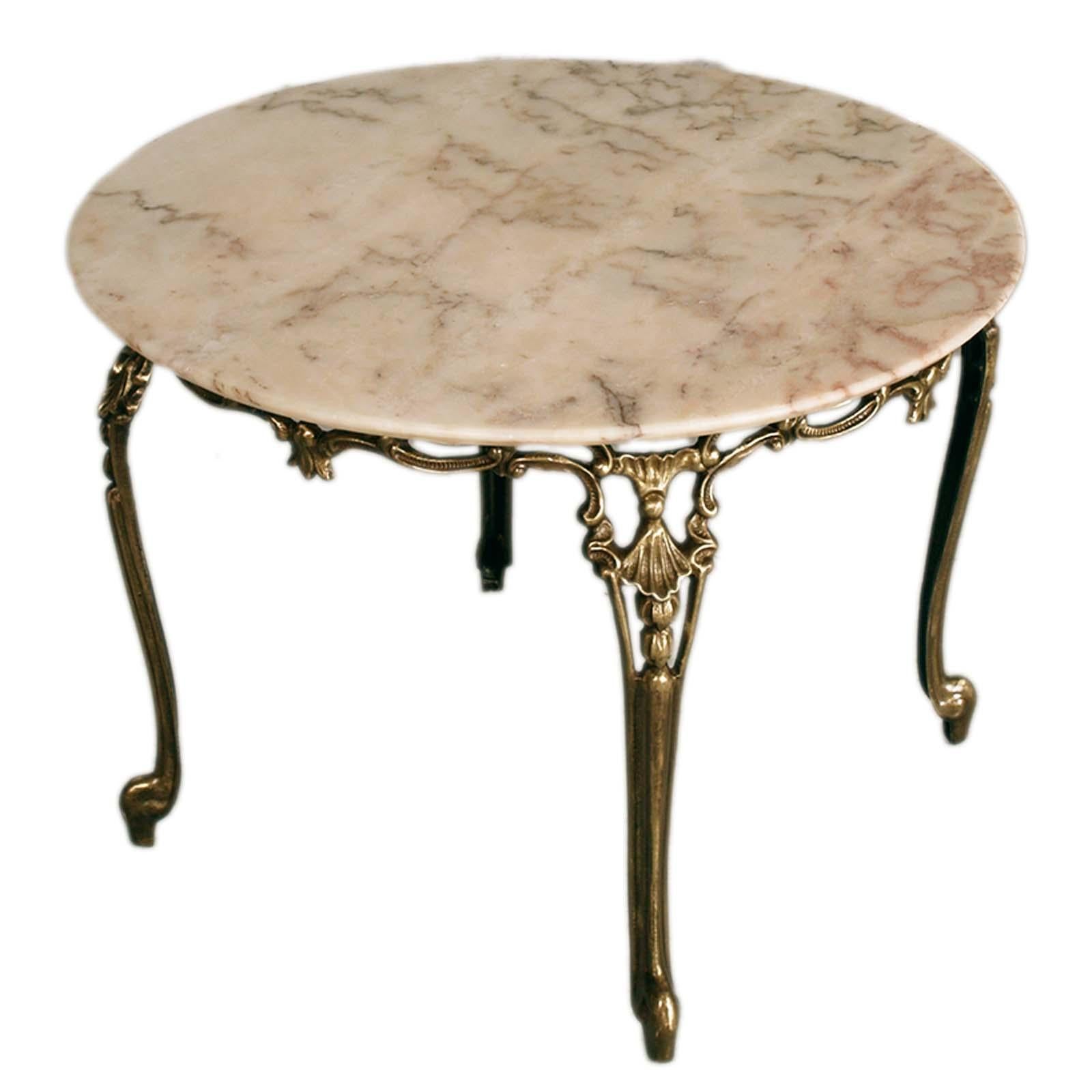 Early French Louis XV Belle Epoque Cocktail Bronze Table , Central Coffee Table For Sale 3