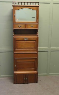 Early French Marine Vanity Cabinet with Sink for a Yacht or Boat