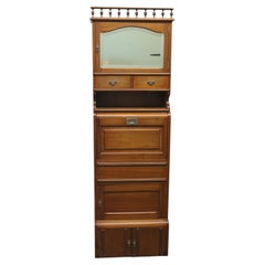 Early French Marine Vanity Cabinet with Sink for a Yacht or Boat