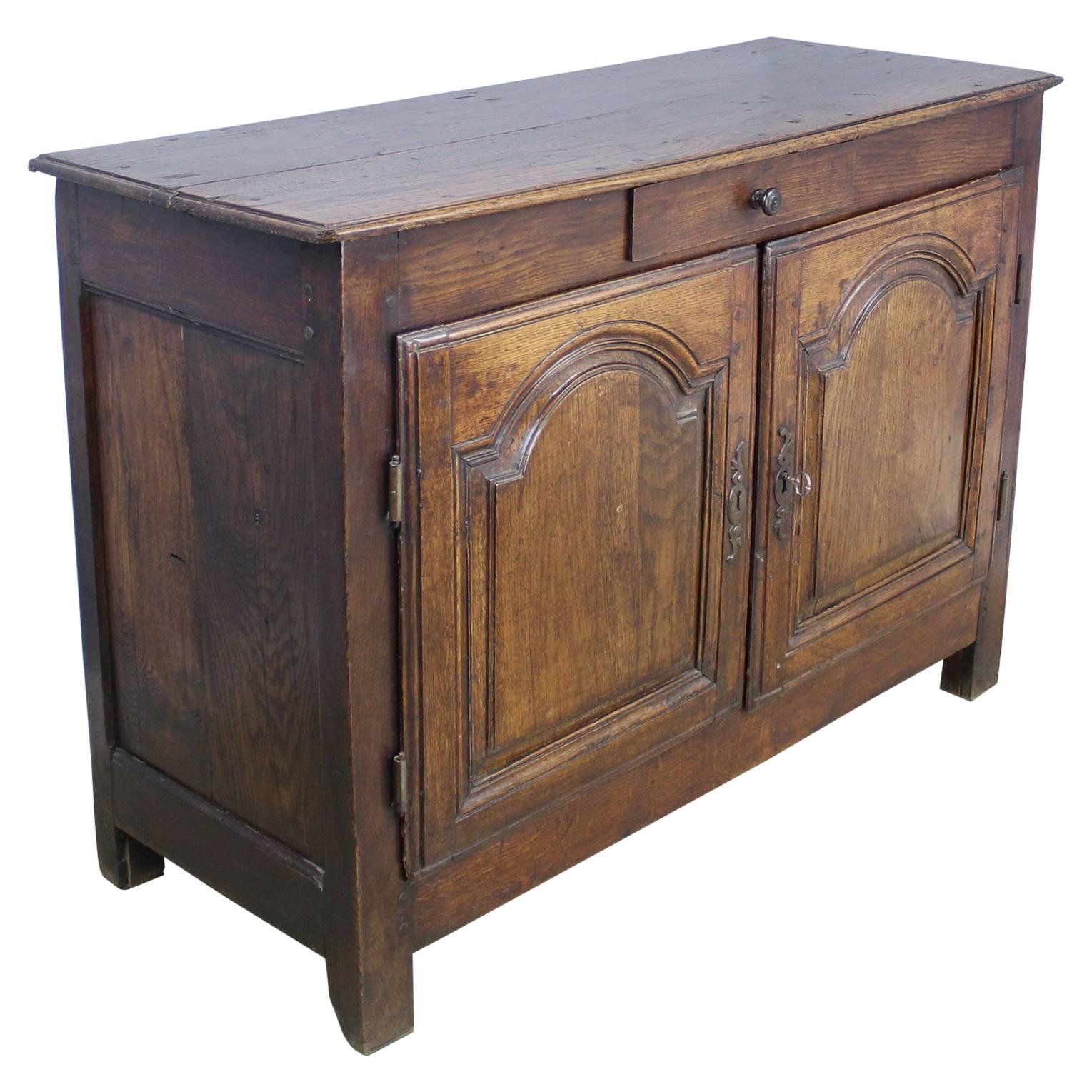 Early French Oak Buffet Base