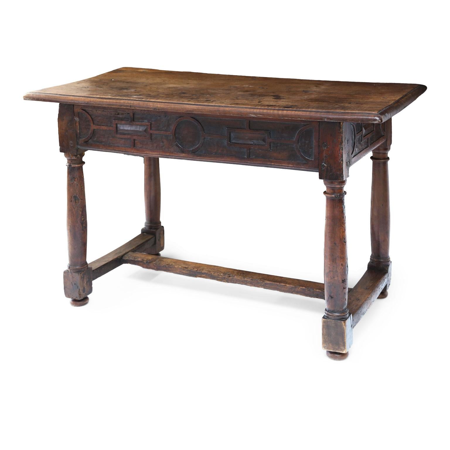 French Provincial Early French Walnut Table