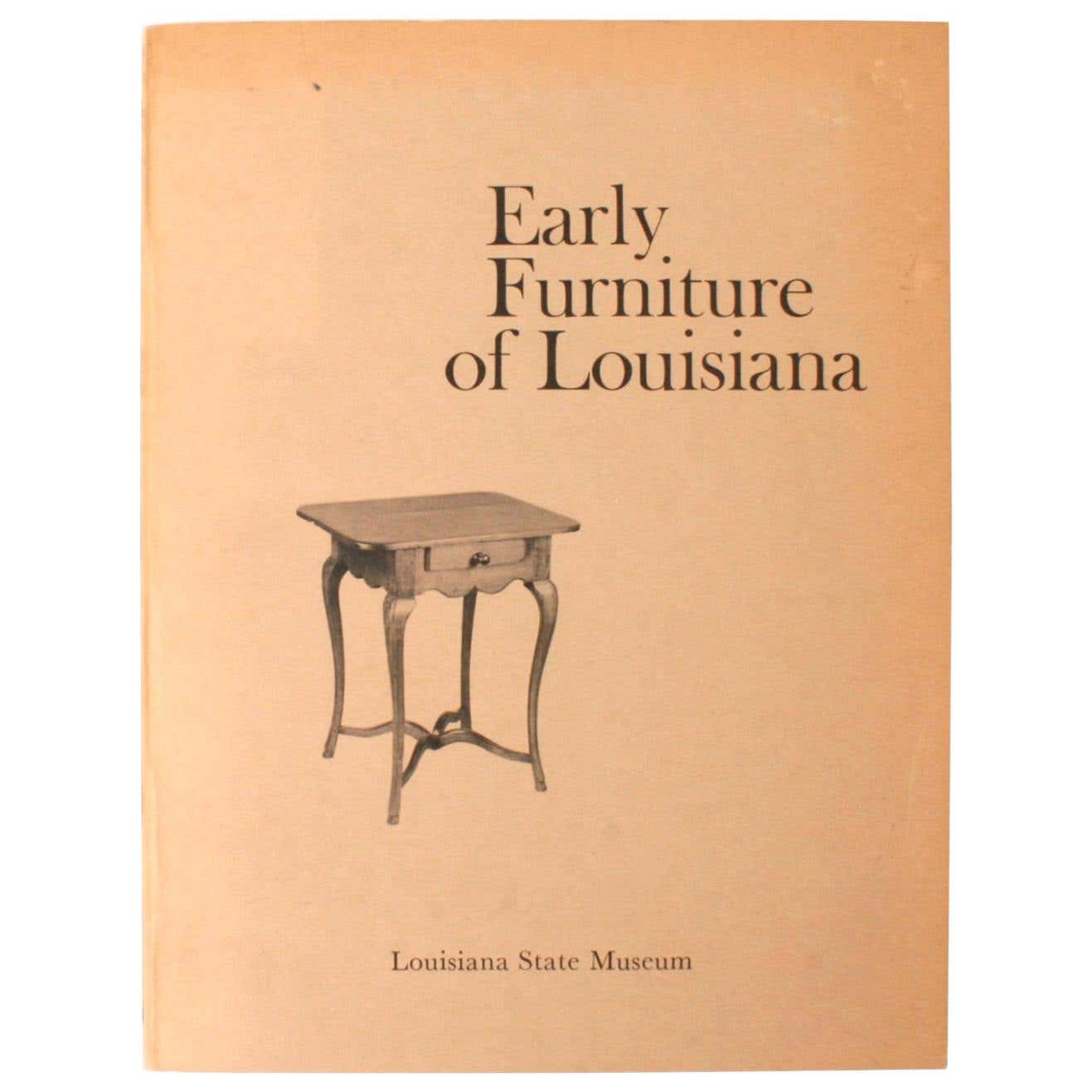 "Early Furniture of Louisiana" Exhibition Catalogue from Louisiana
