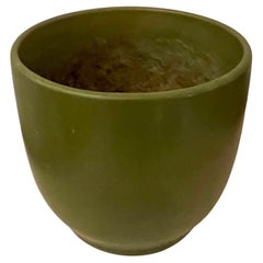 Early Gainey Large Green California Mid Century Modern Planter Pot