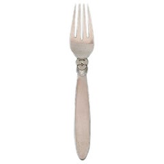 Early Georg Jensen "Cactus" Dinner Fork in Sterling Silver, 1933-1944 Two Pieces Early Georg Jensen "Cactus" Dinner Fork in Sterling Silver, 1933-1944 Two Pieces