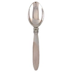 Early Georg Jensen "Cactus" Table Spoon in Sterling Silver, 1933-1944