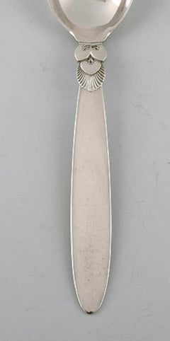 Früher Georg Jensen "Kaktus"-Tafellöffel aus Sterlingsilber:: 1933-1944