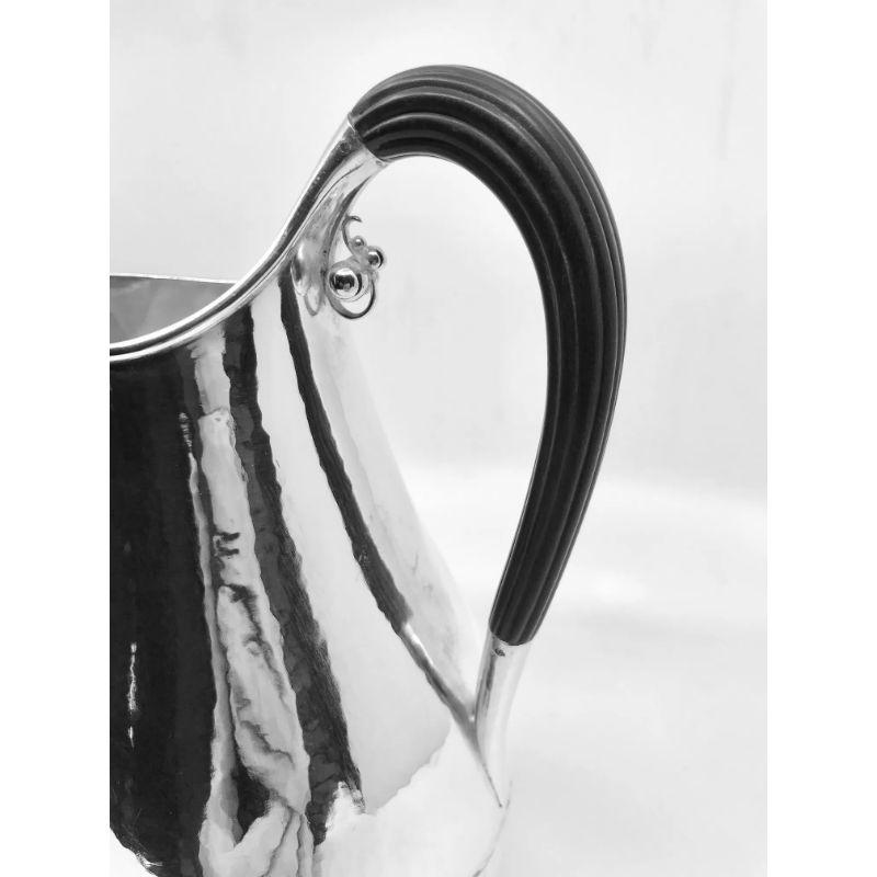 Art Nouveau Early Georg Jensen “Cosmos” Pitcher 45C For Sale