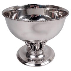 Early Georg Jensen Danish Modern Silver Louvre Bowl