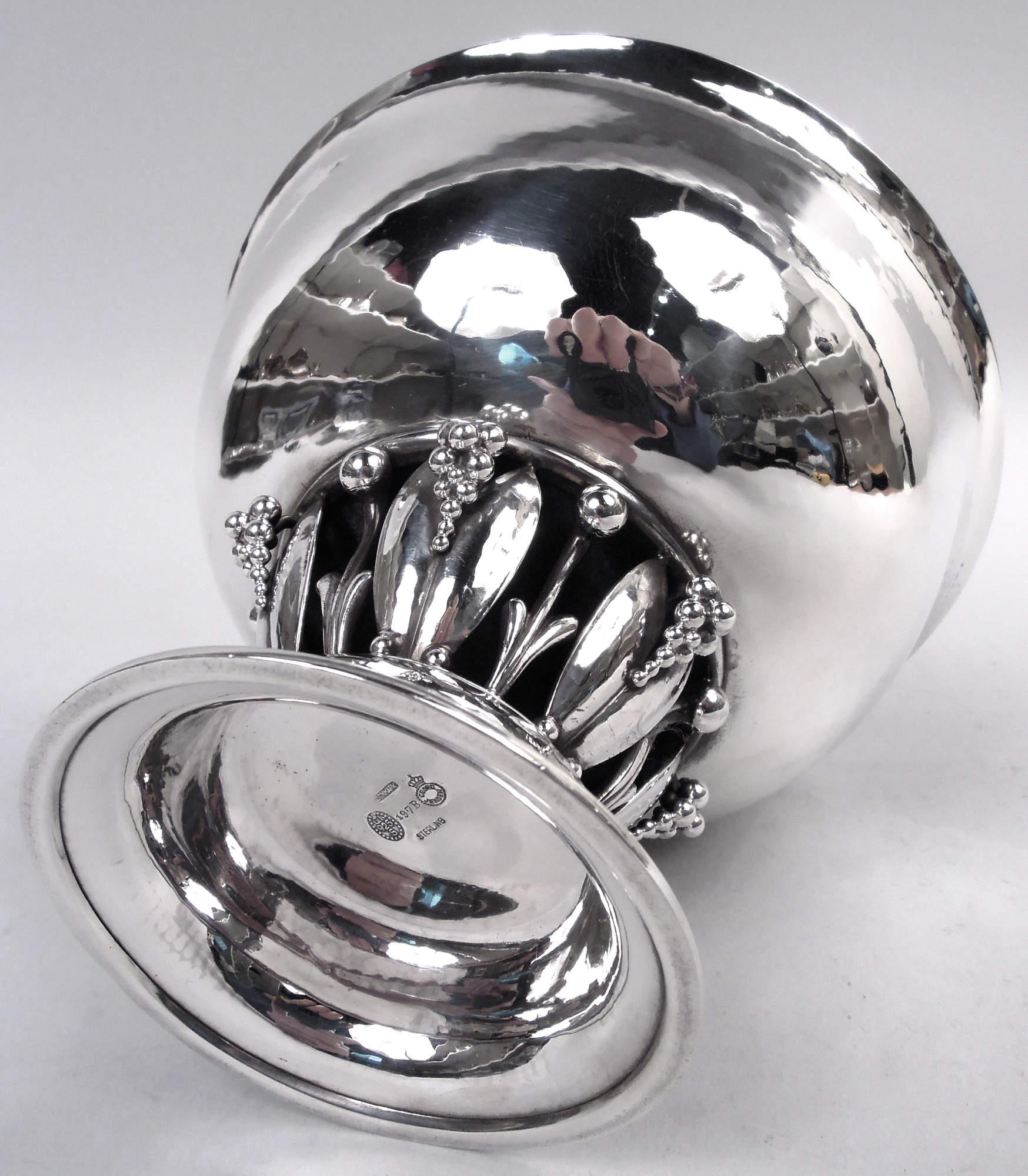 Danese Ciotola d'argento moderna danese di Georg Jensen, prima edizione, A. Silver in vendita