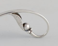 Early Georg Jensen Jam Spoon in Sterling Silver, Dated 1915-1930