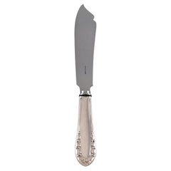 Frühes Georg Jensen Lilie des Tales Kuchenmesser in Silber