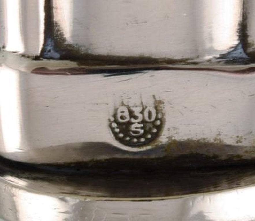 Danois Cuillère à fromage Lily of the Valley en argent des débuts de Georg Jensen en vente