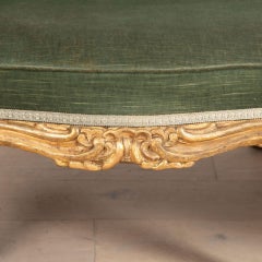Early George III Giltwood Settee
