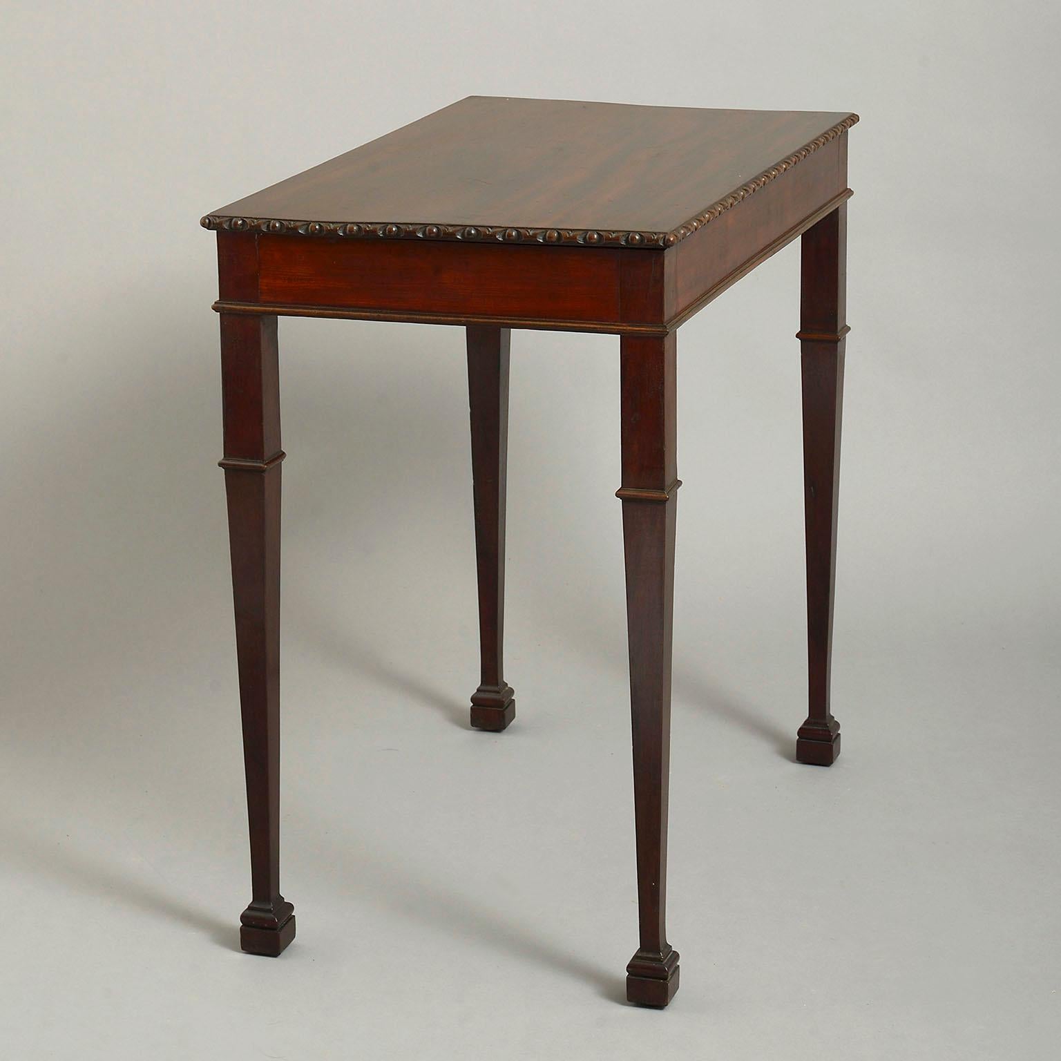English Early George III Style Mahogany Table