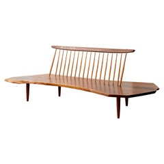 Early George Nakashima Conoid Bench c. 1964