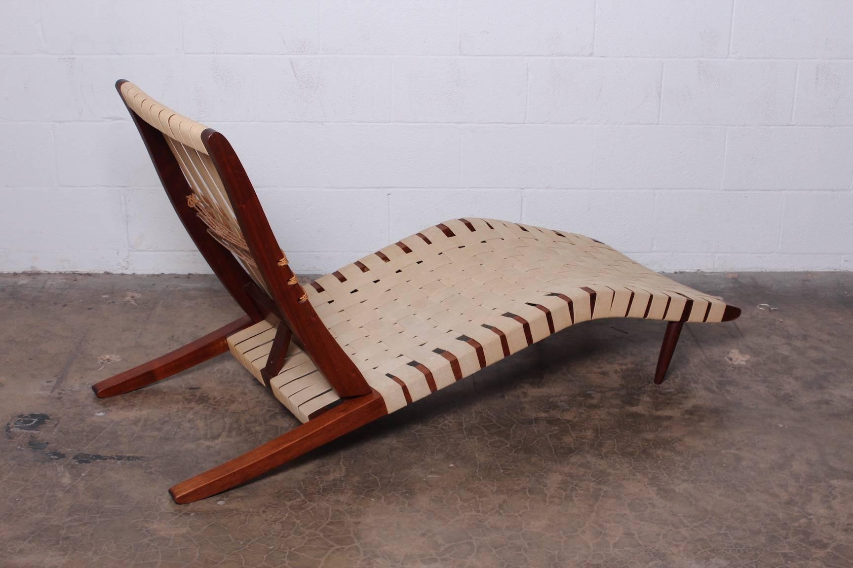 Early George Nakashima Long Chair, 1952 7