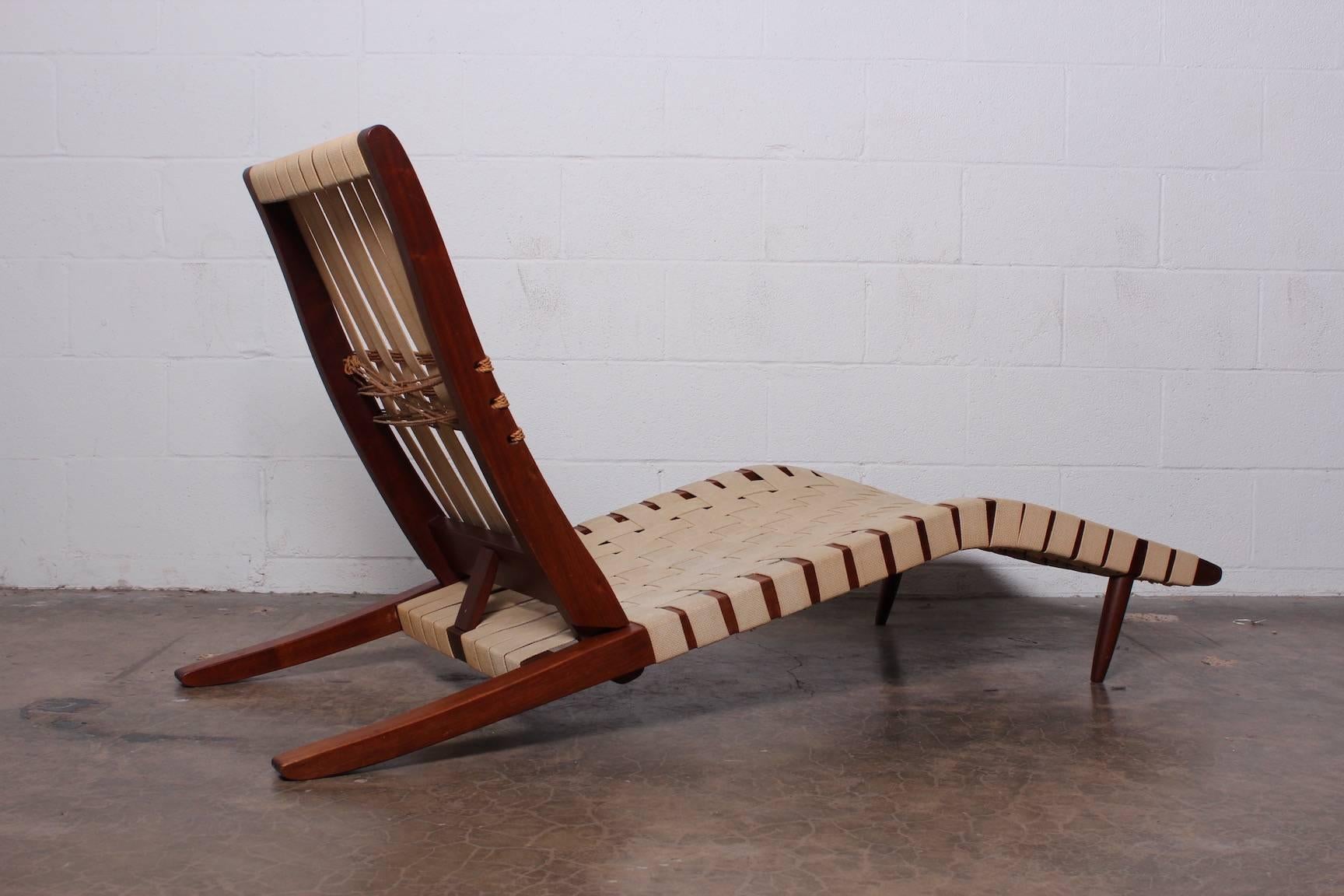 Early George Nakashima Long Chair, 1952 8