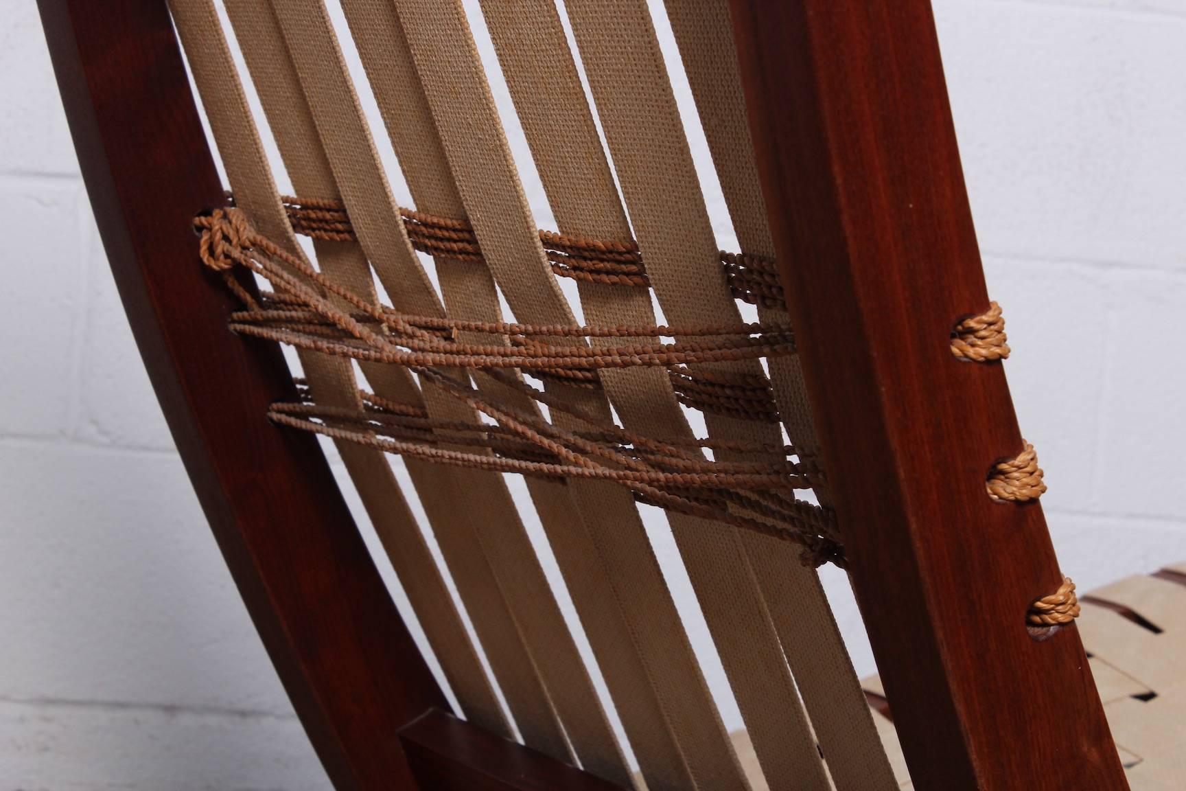 Early George Nakashima Long Chair, 1952 11