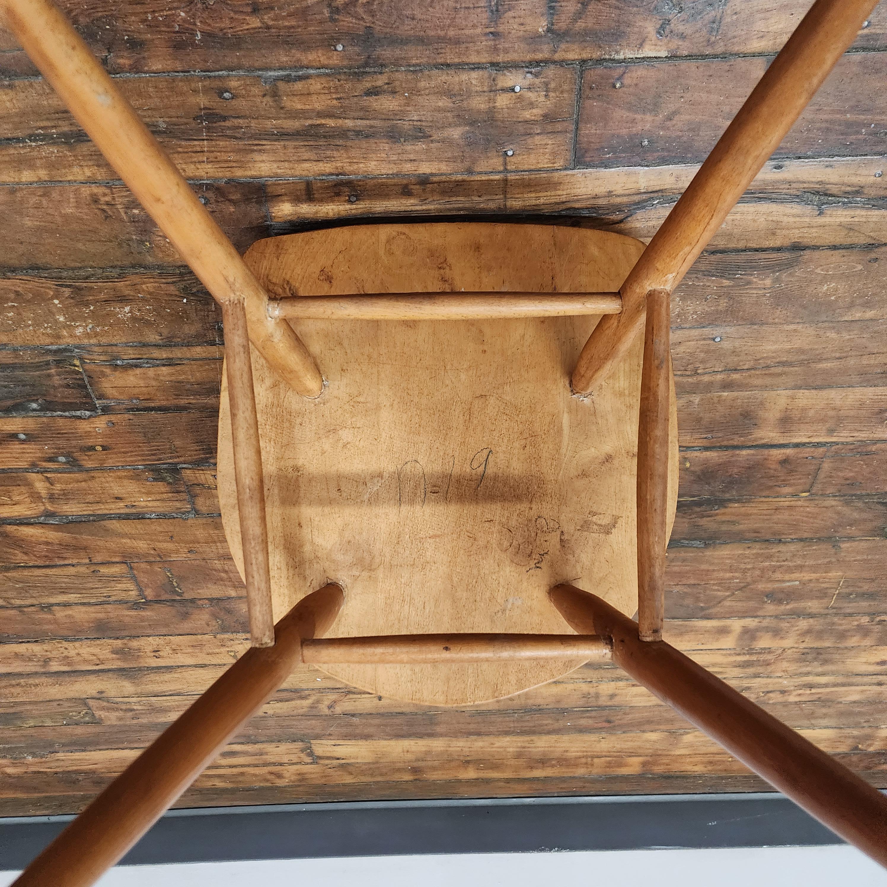 Early George Nakashima Straight Chair for Knoll Associates  For Sale 3