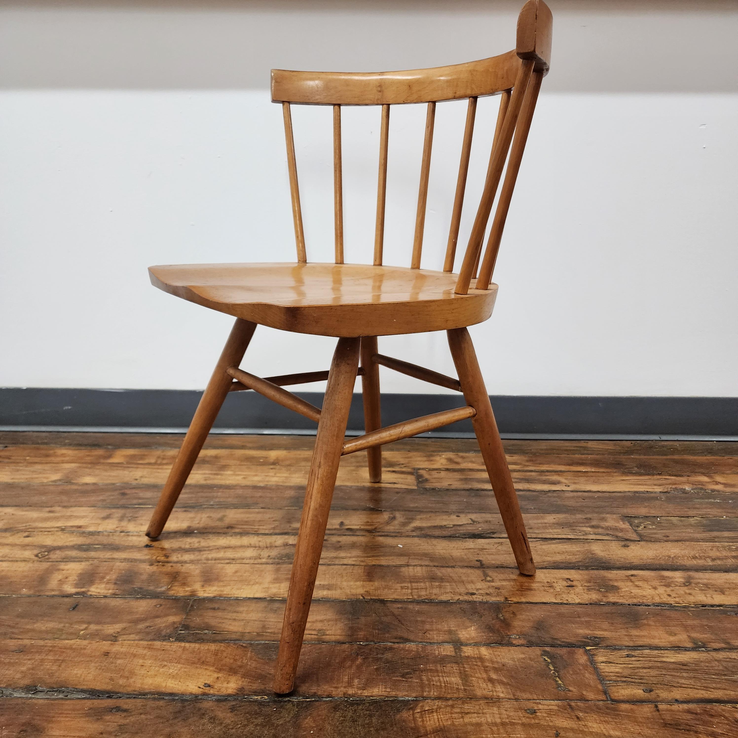 American Early George Nakashima Straight Chair for Knoll Associates  For Sale