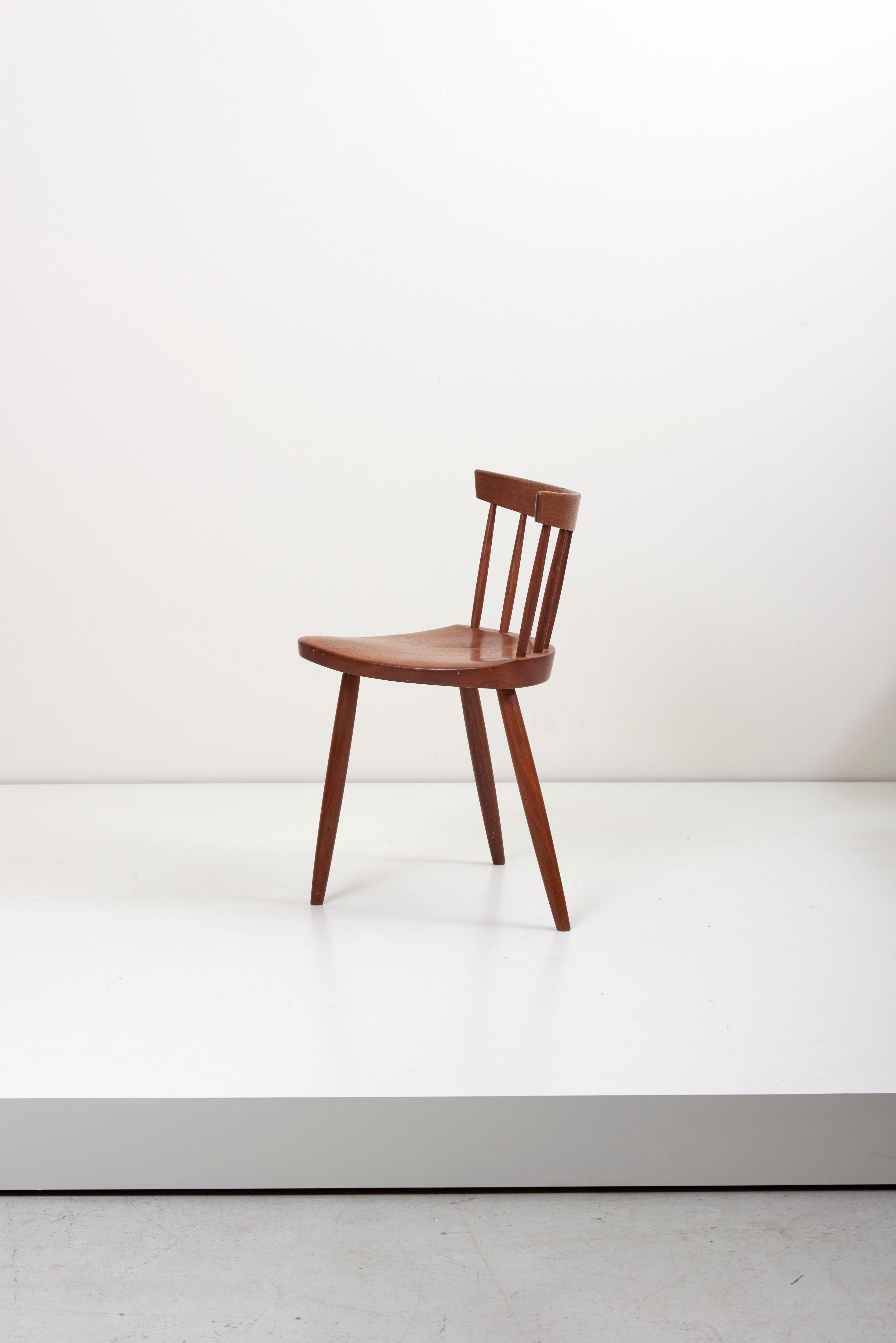 Mid-Century Modern Early George Nakashima Studio Mira Nakashima Mira Chair