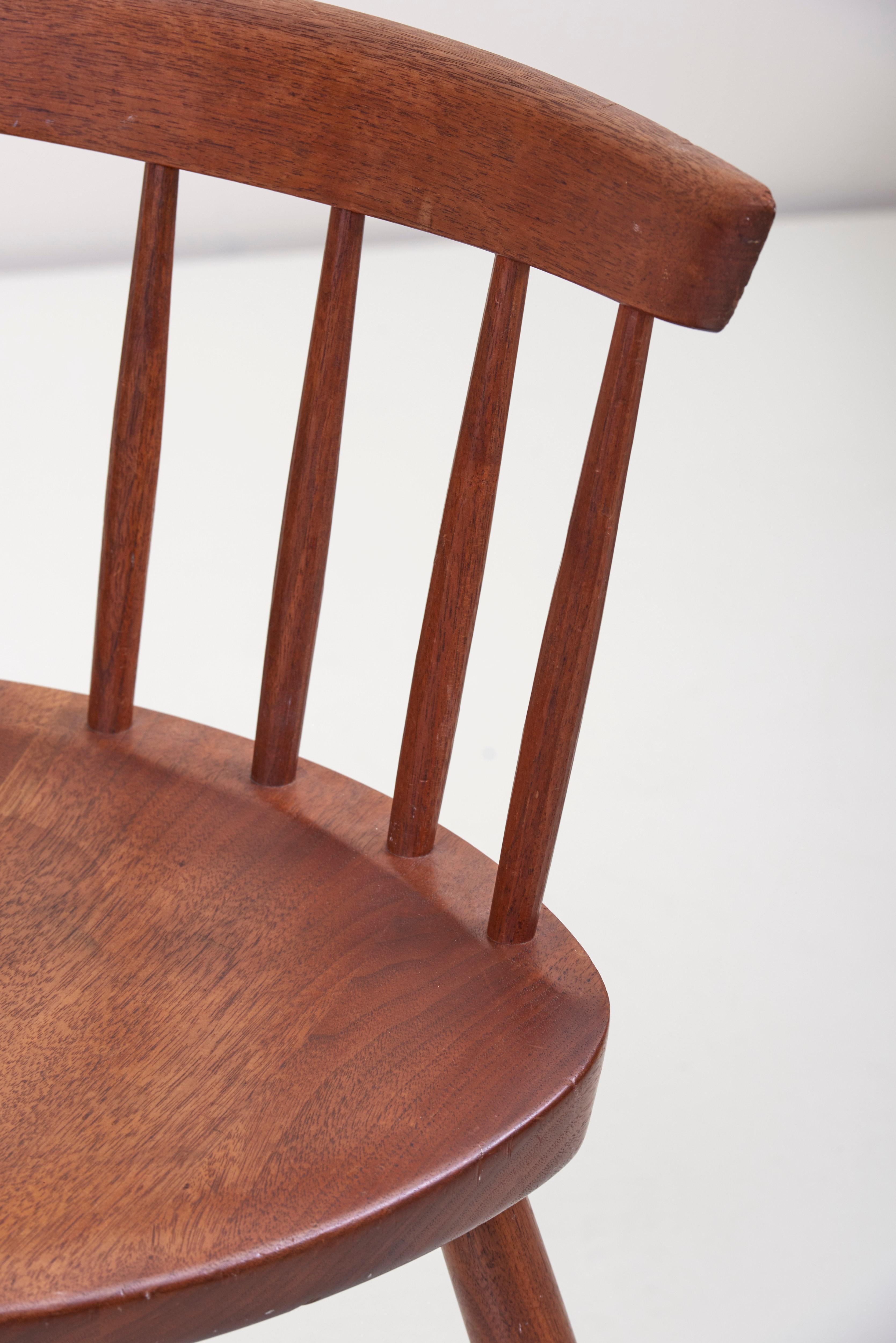 Walnut Early George Nakashima Studio Mira Nakashima Mira Chair