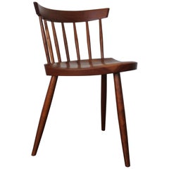 Early George Nakashima Studio Mira Nakashima Mira Chair in Cherry