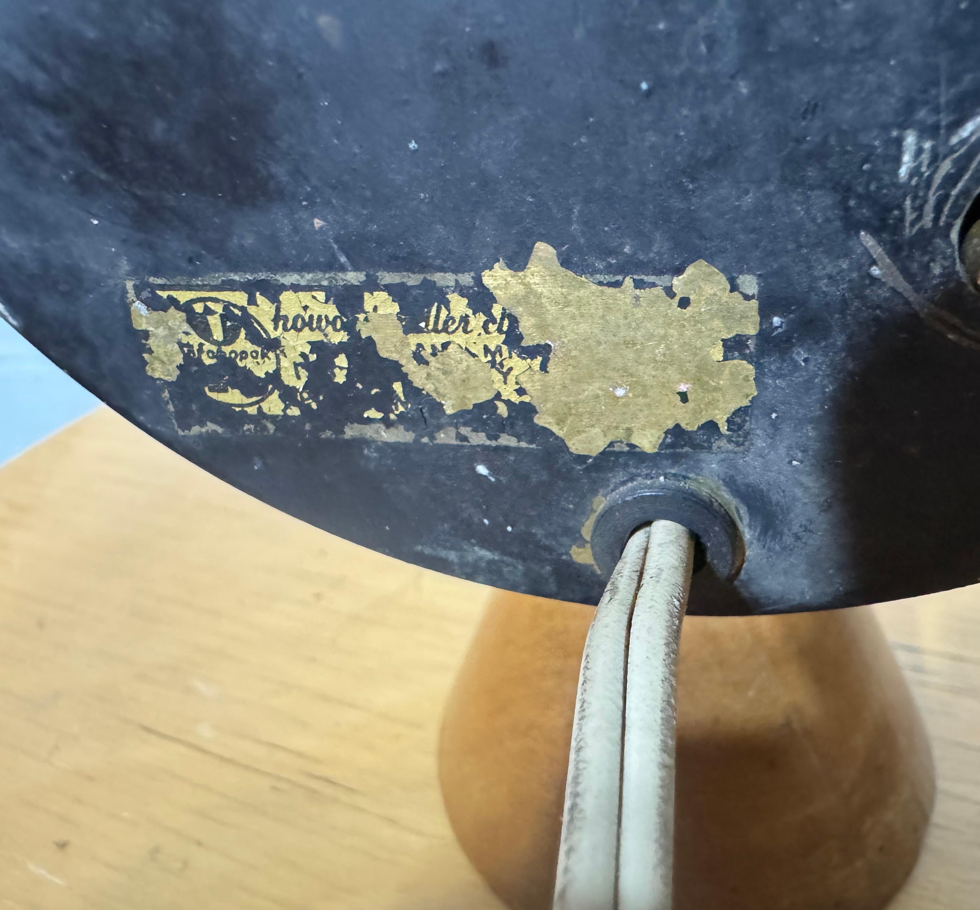 Early George Nelson Howard Miller Table Desk Clock 1949/1950 Mid Century Modern For Sale 4