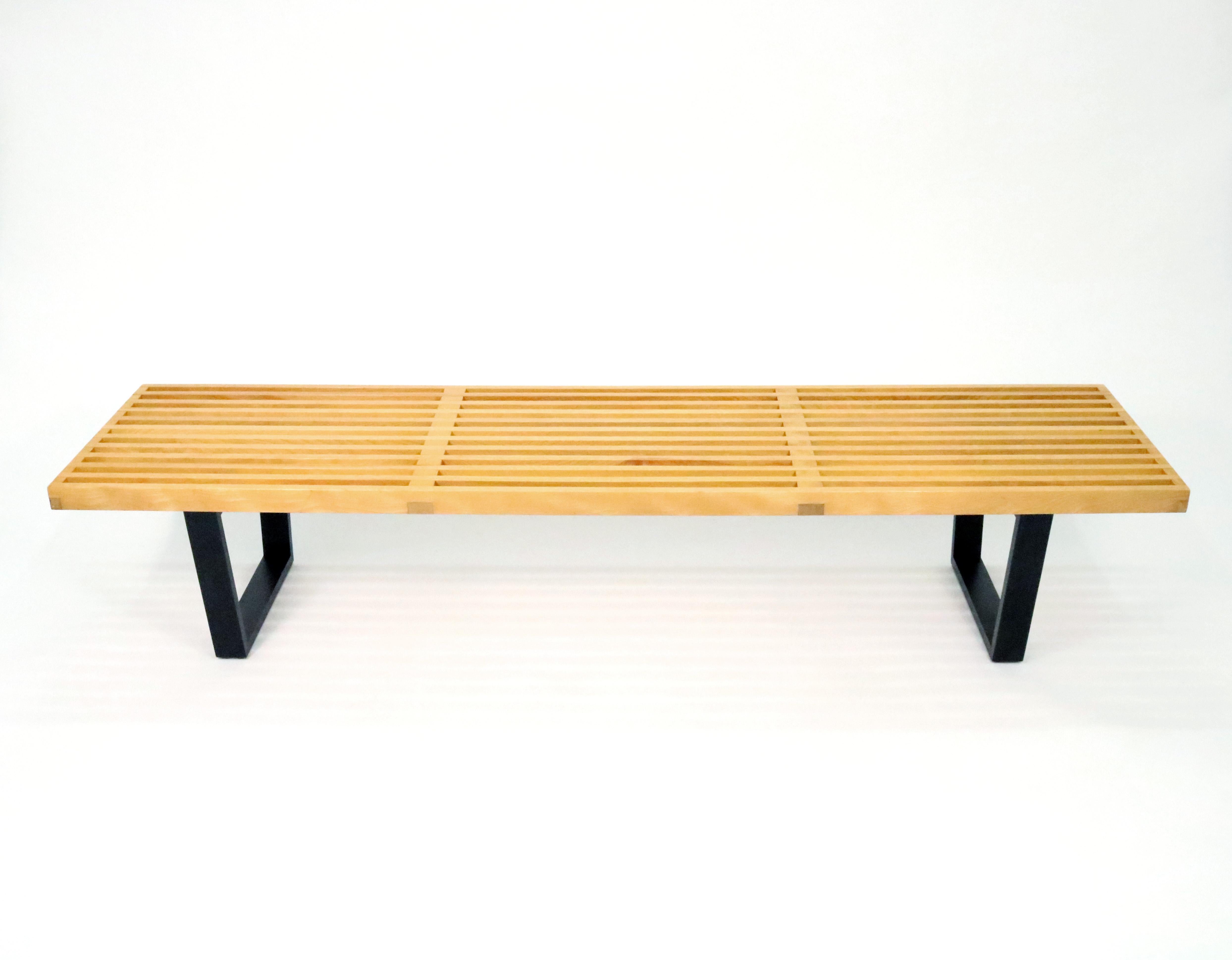 Mid-Century Modern Early George Nelson Platform Bench for Herman Miller