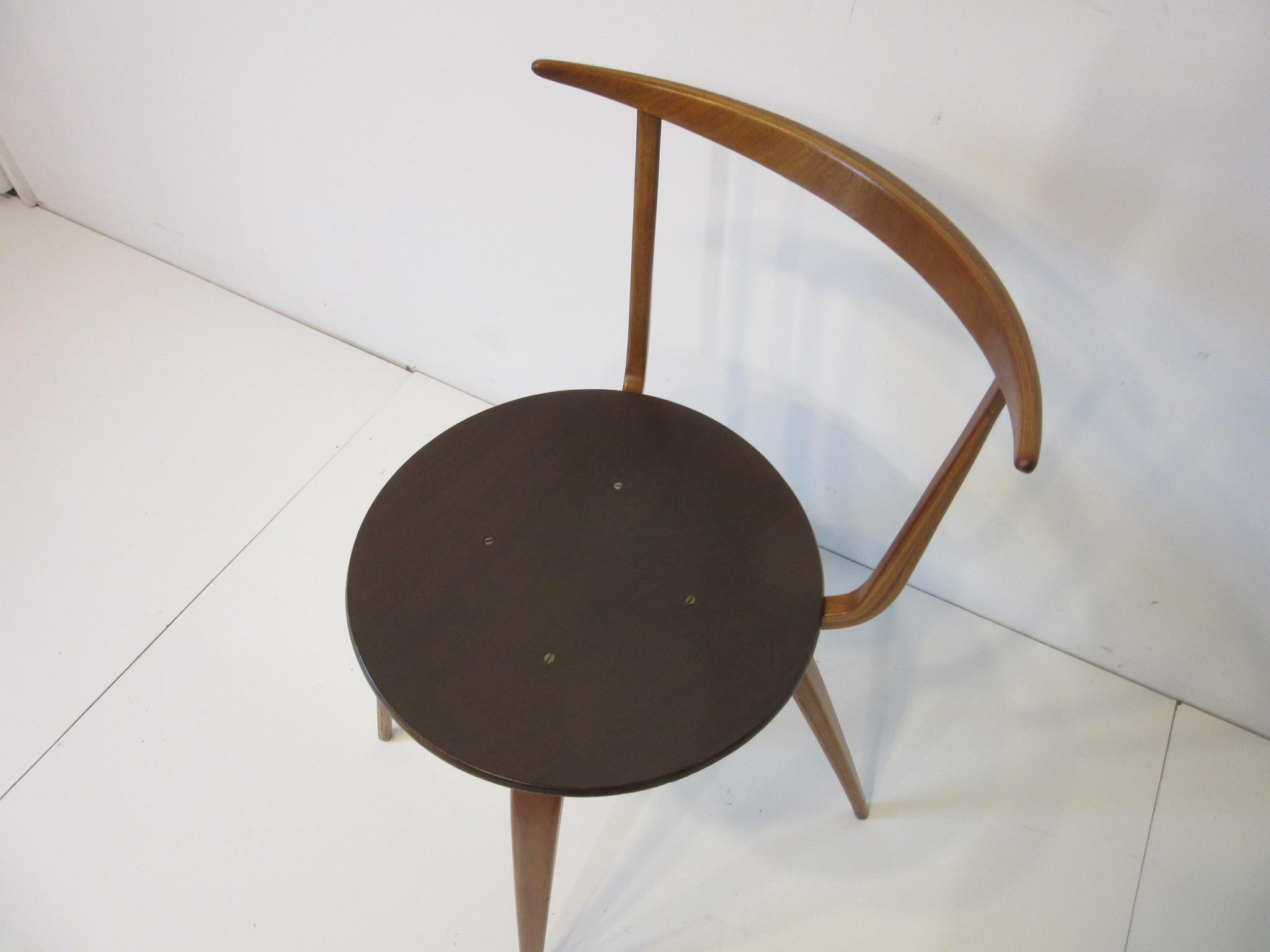 20th Century Early George Nelson Pretzel Side Chair for Herman Miller