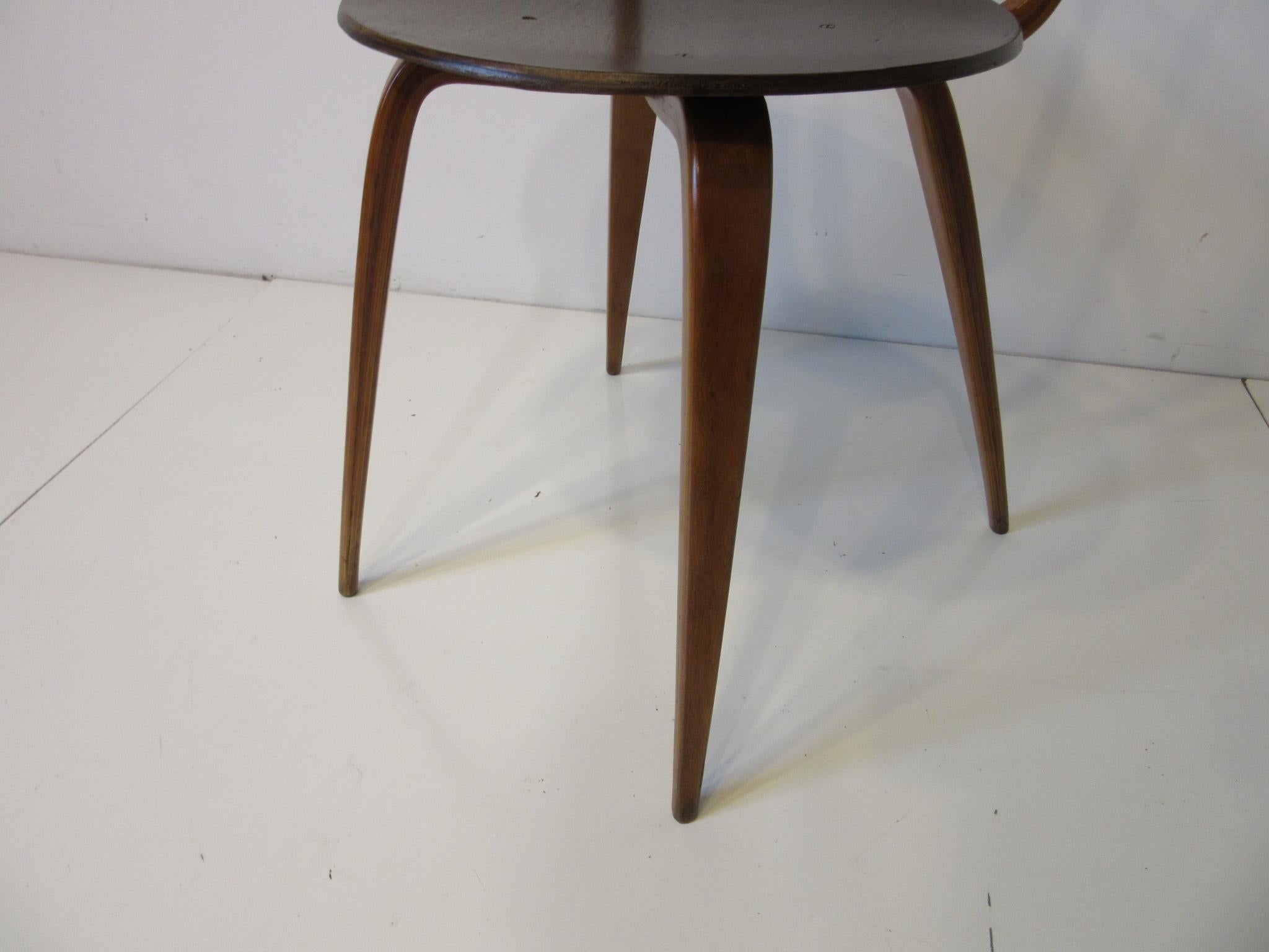 Early George Nelson Pretzel Side Chair for Herman Miller 1