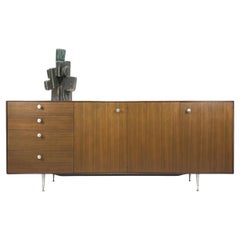 Frühes George Nelson Sideboard / Anrichte / Buffet mit dünner Kante / Buffet für Herman Miller