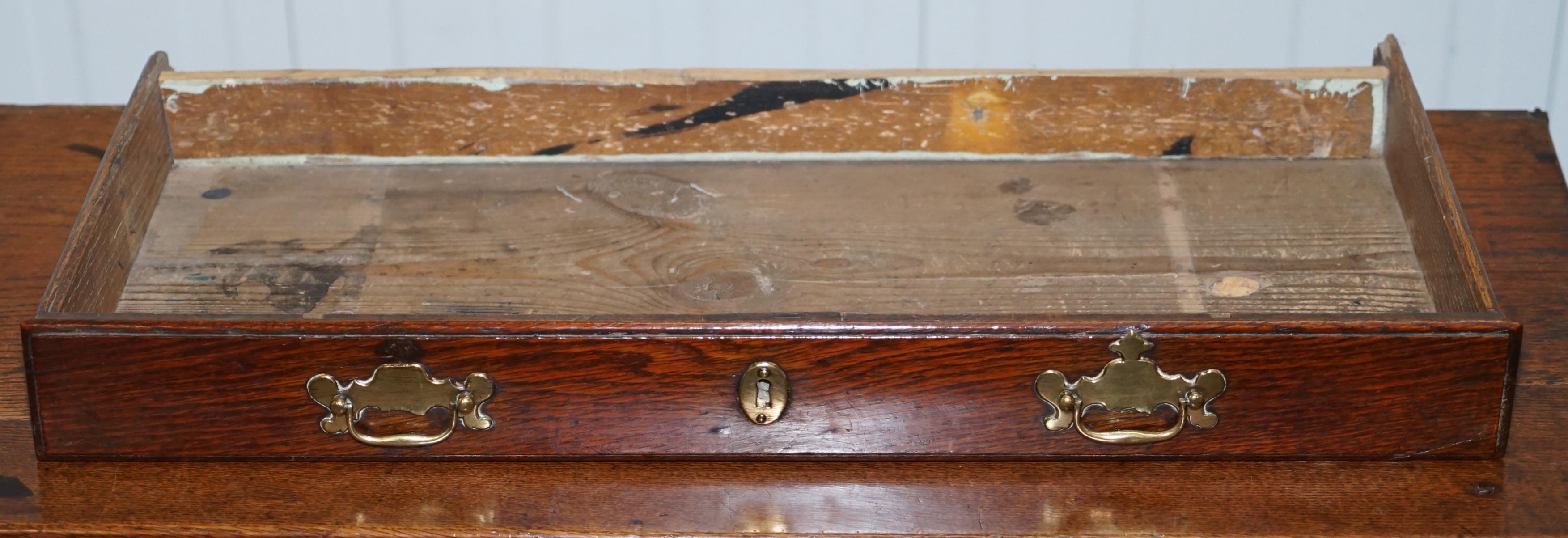 Early Georgian Irish circa 1740 Side Console Table for Restoration Lovely Find 9