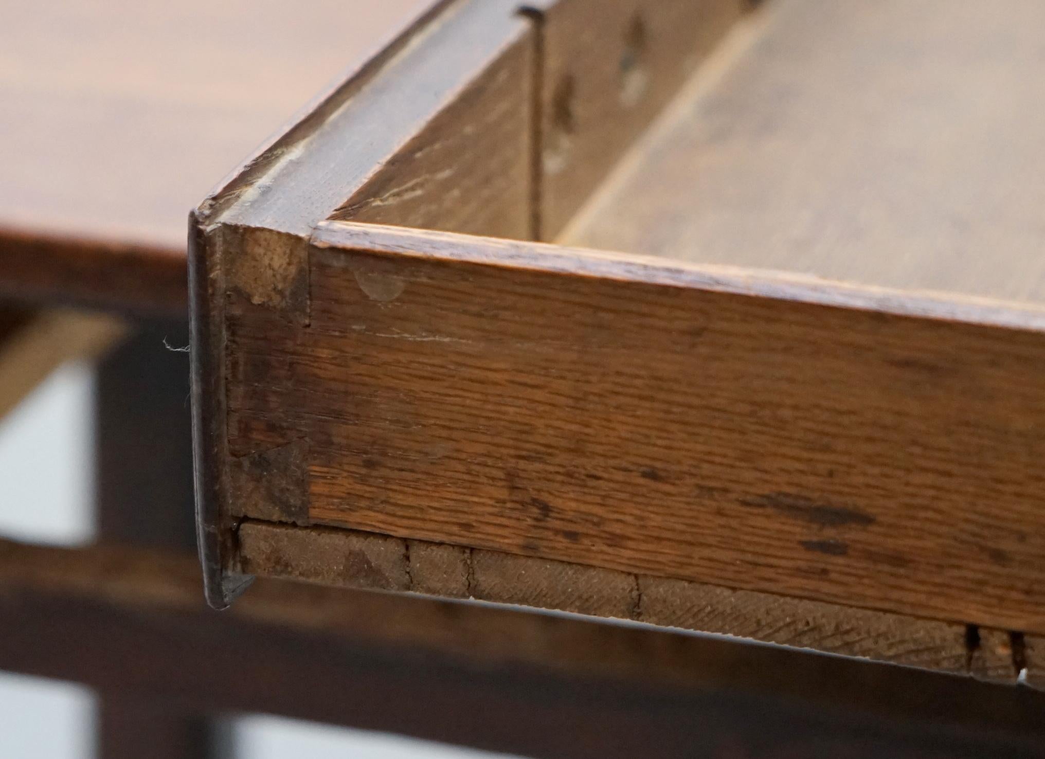 Early Georgian Irish circa 1740 Side Console Table for Restoration Lovely Find 12