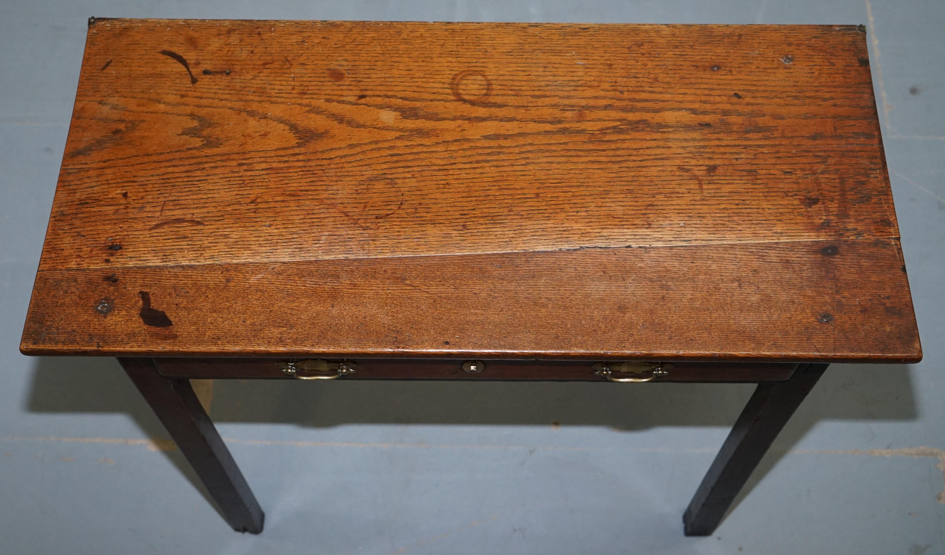 Mid-18th Century Early Georgian Irish circa 1740 Side Console Table for Restoration Lovely Find