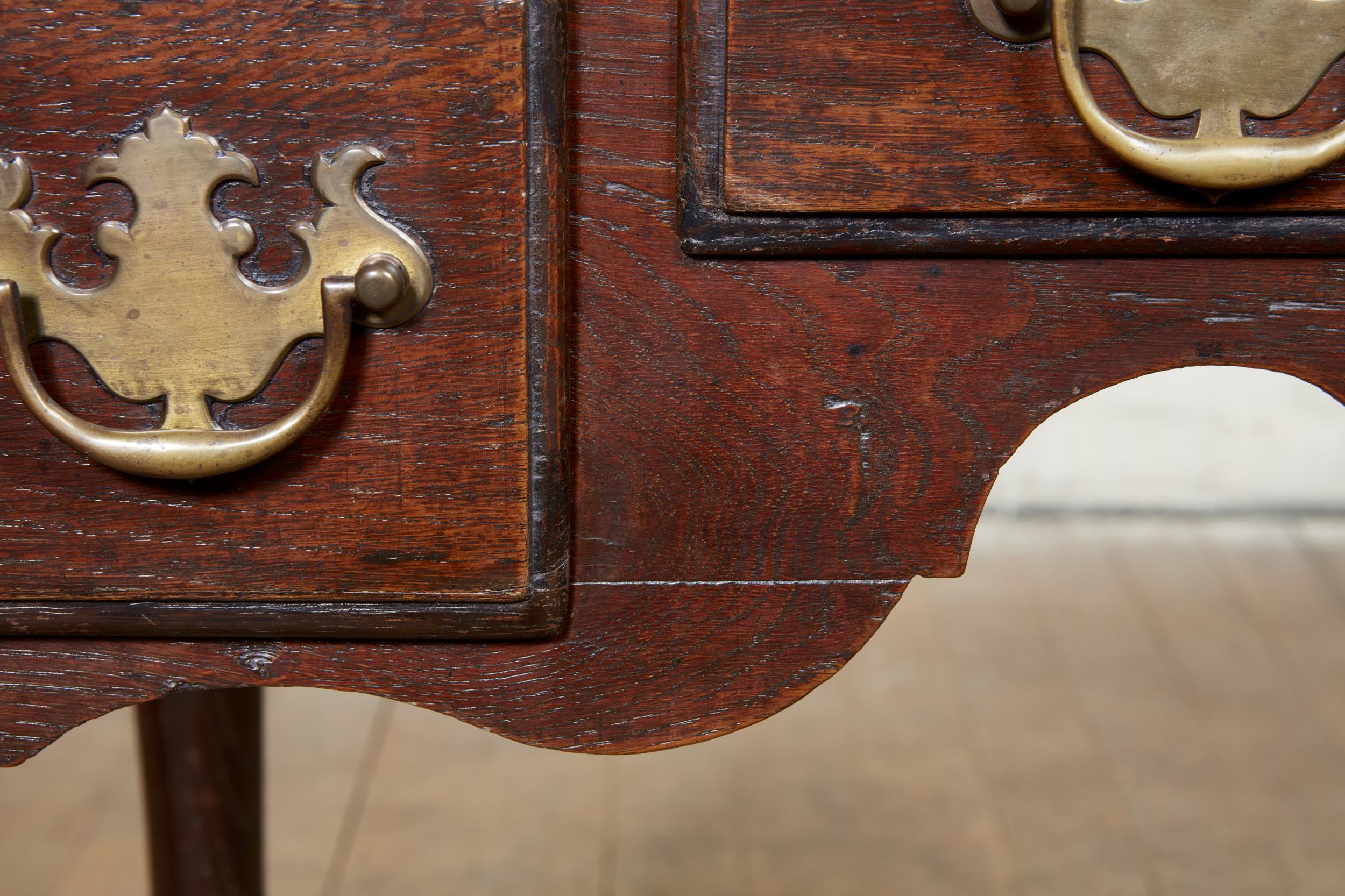 Early 18th Century Early Georgian Oak Lowboy