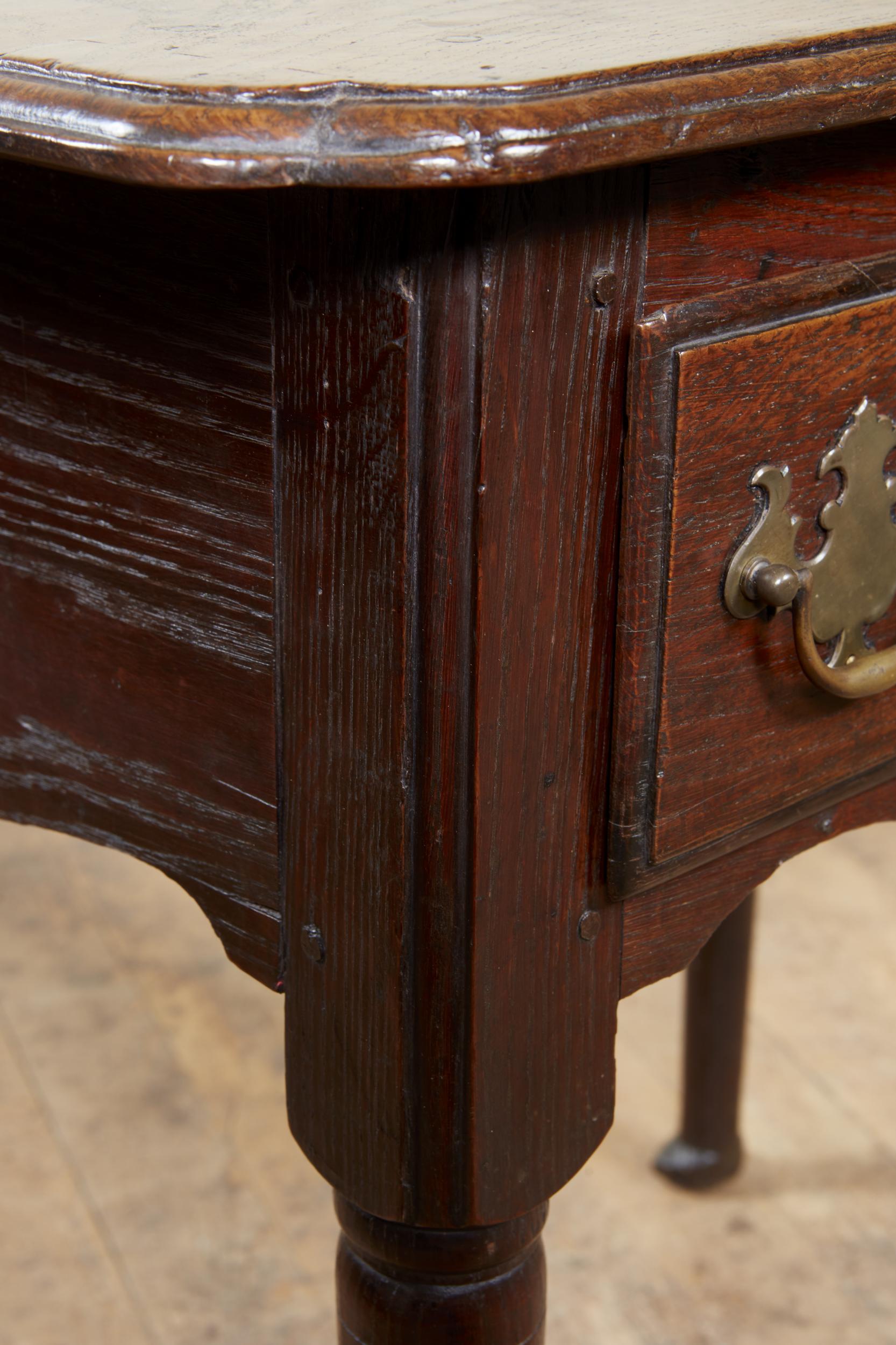 Early Georgian Oak Lowboy 3