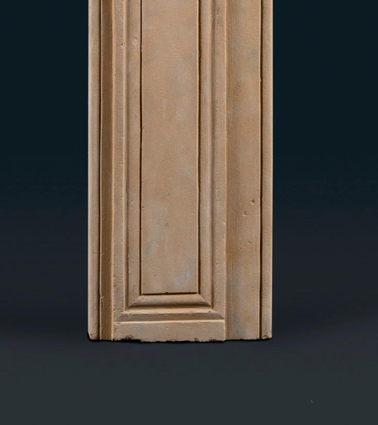 English Early Georgian Stone Fireplace Surround For Sale