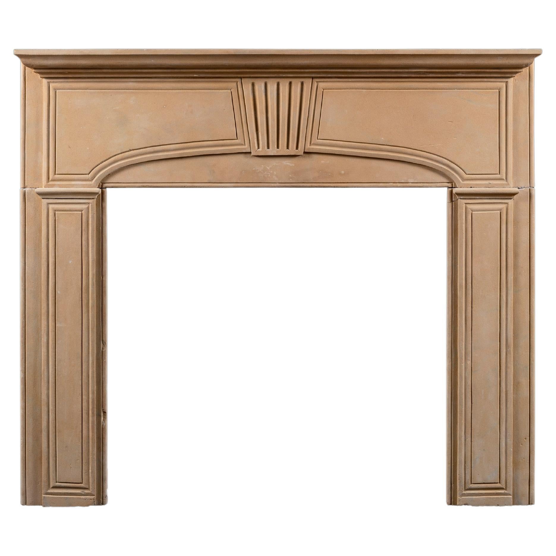Early Georgian Stone Fireplace Surround For Sale