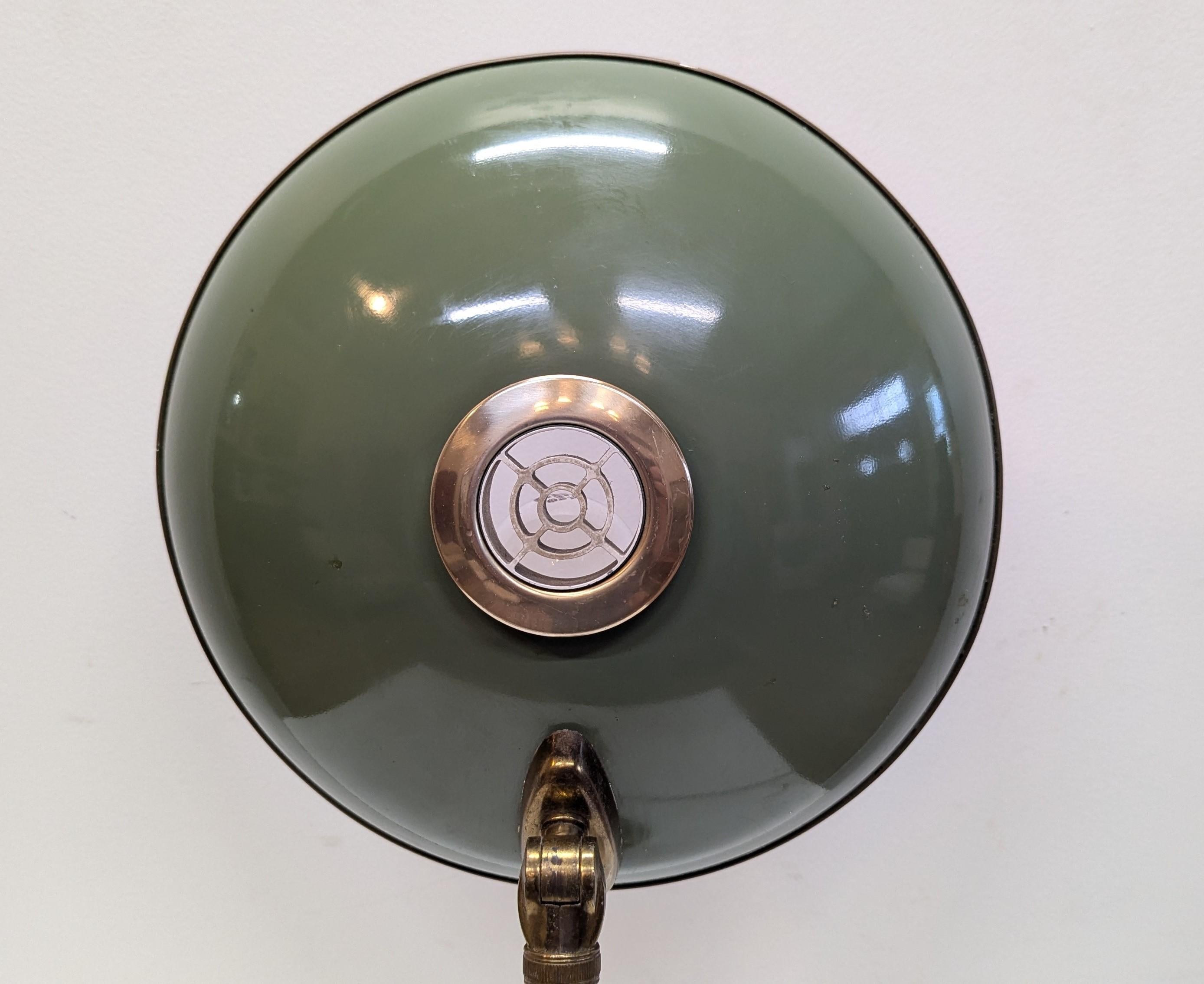 Early Gerald Thurston Articulating Desk Lamp In Good Condition In New York, NY