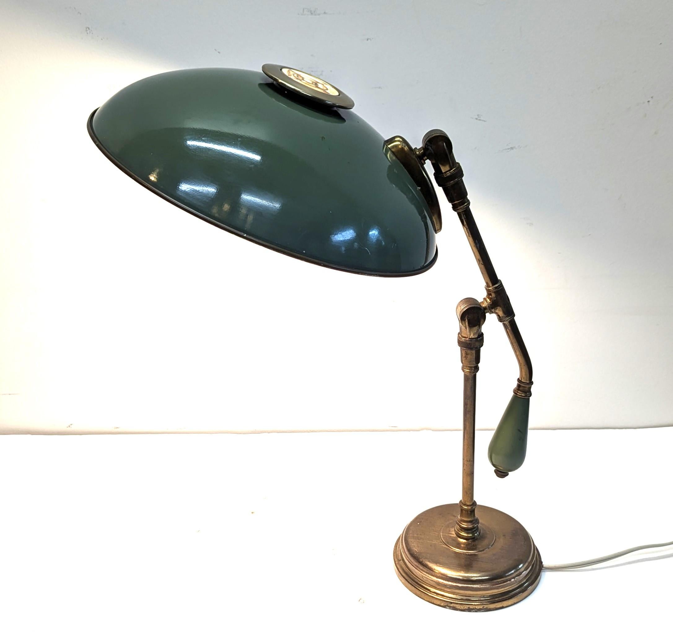 Mid-20th Century Early Gerald Thurston Articulating Desk Lamp
