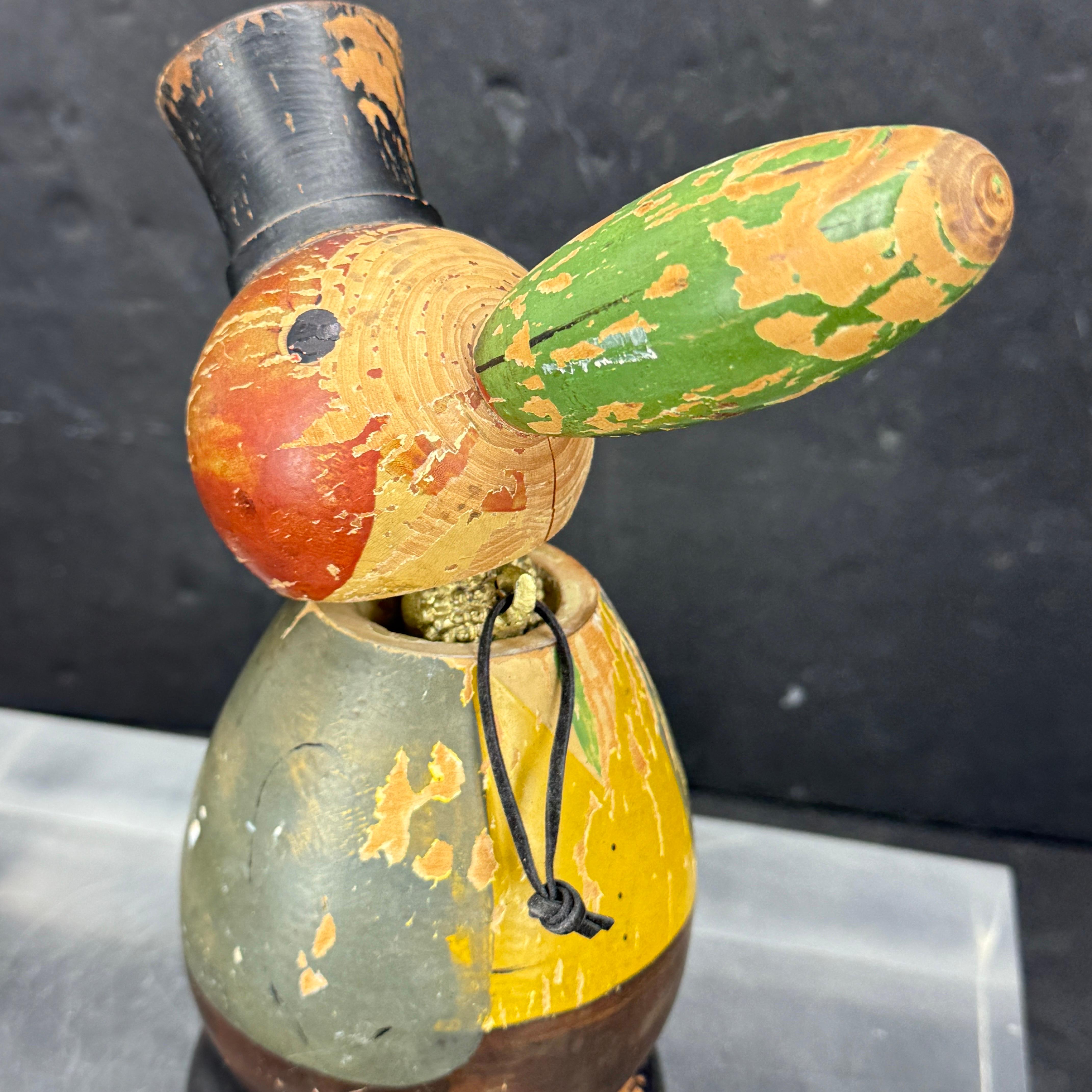 Early German Antique Wooden Painted Nutcracker By Ulbricht For Sale 7