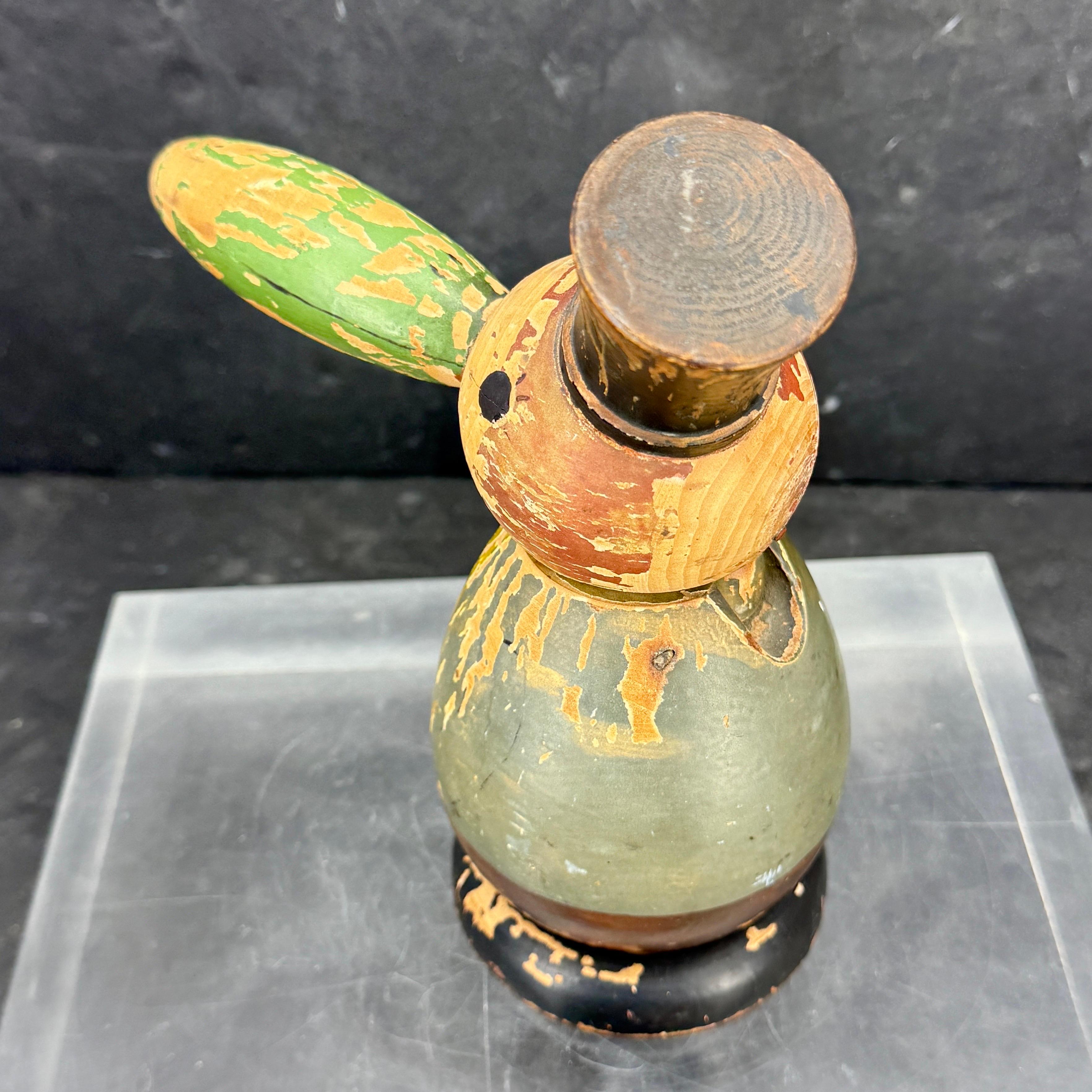 Early German Antique Wooden Painted Nutcracker By Ulbricht For Sale 3