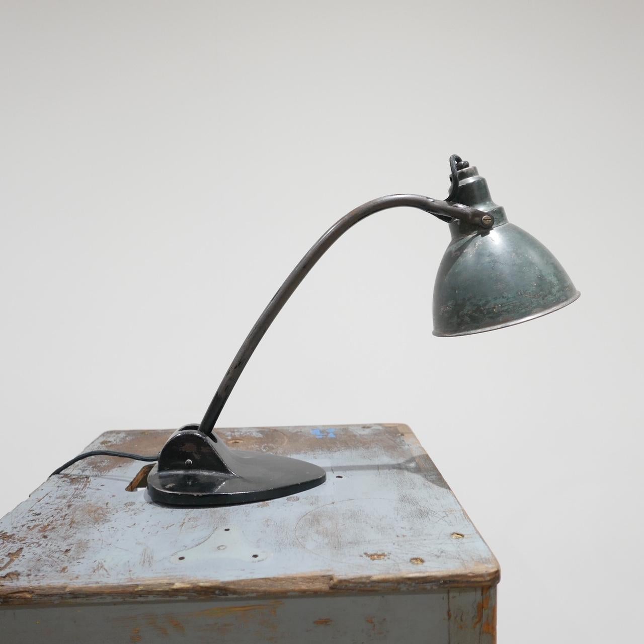Early German Kandem Table Lamp In Good Condition In London, GB
