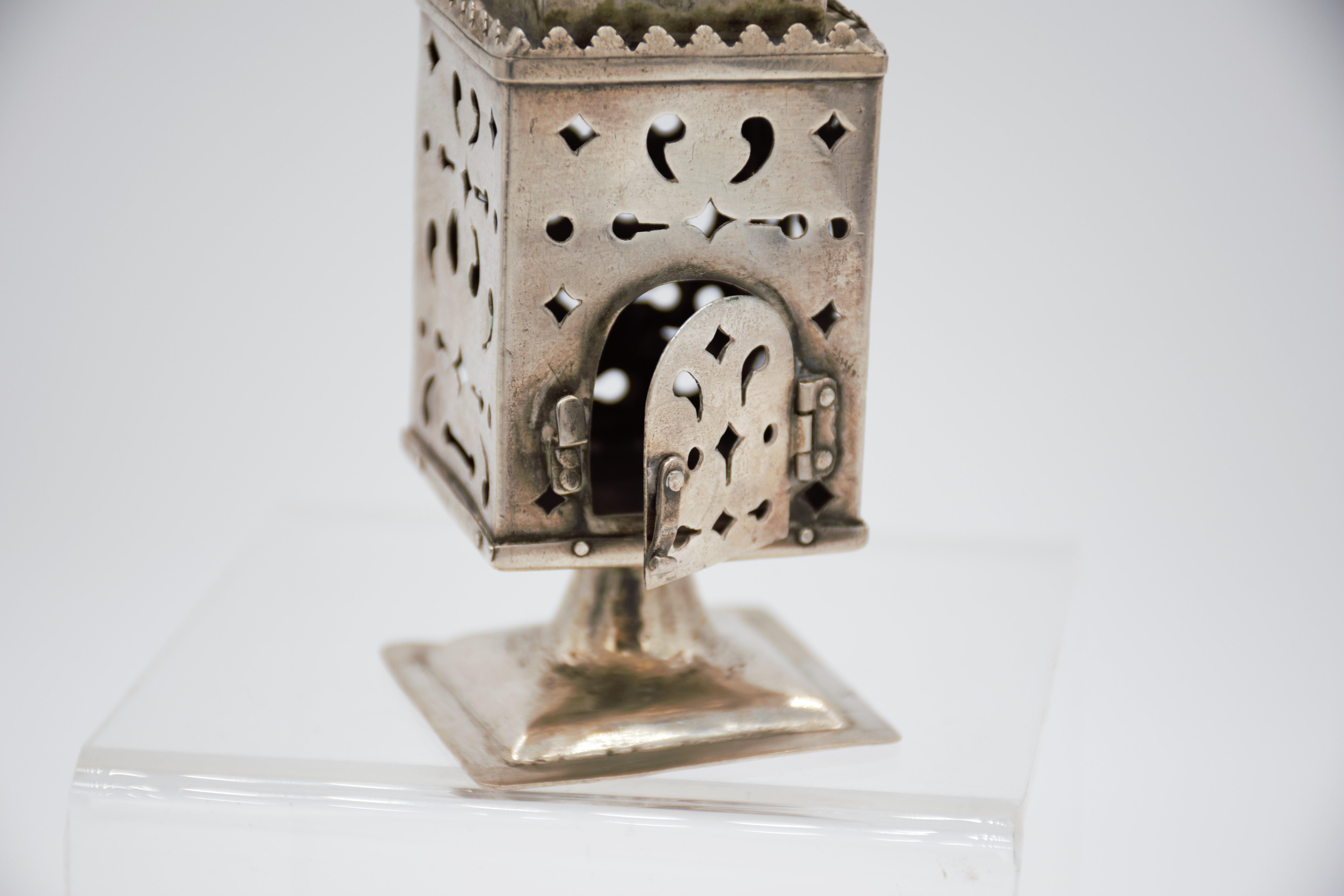 Late 17th Century  Early German Silver Augsburg Baroque Spice Tower, Hans Jacob Ernst , circa 169 For Sale