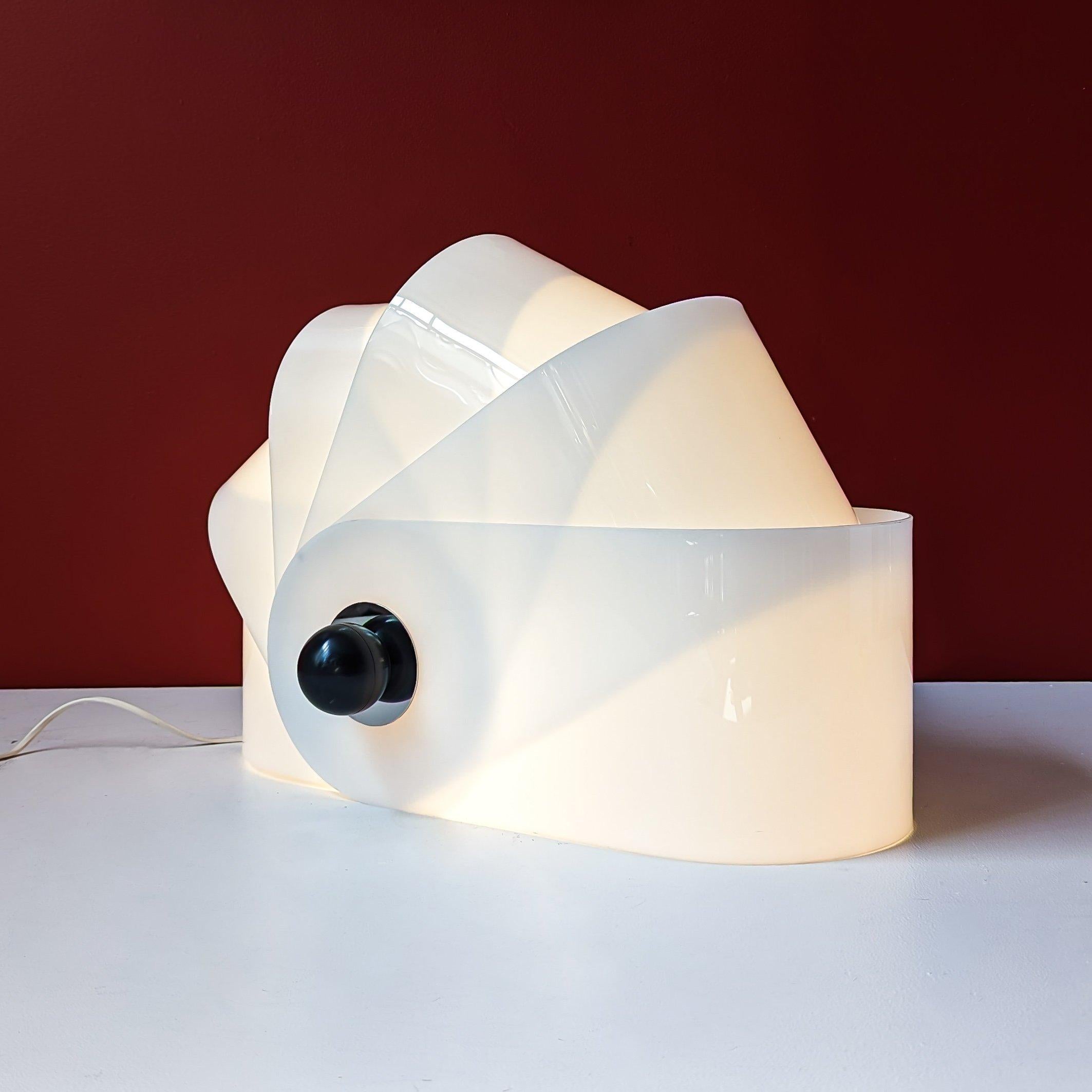 Antigua Lámpara de Mesa Gherpe De Superstudio Para Poltronova, Italia / C.1960 siglo XX