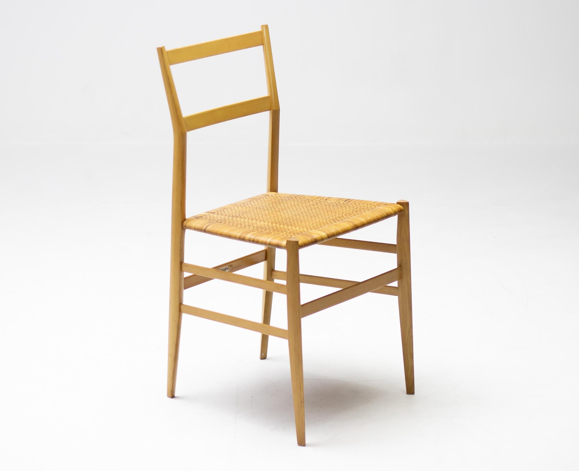 Italian Early Gio Ponti 699 Superleggera Chair by Cassina