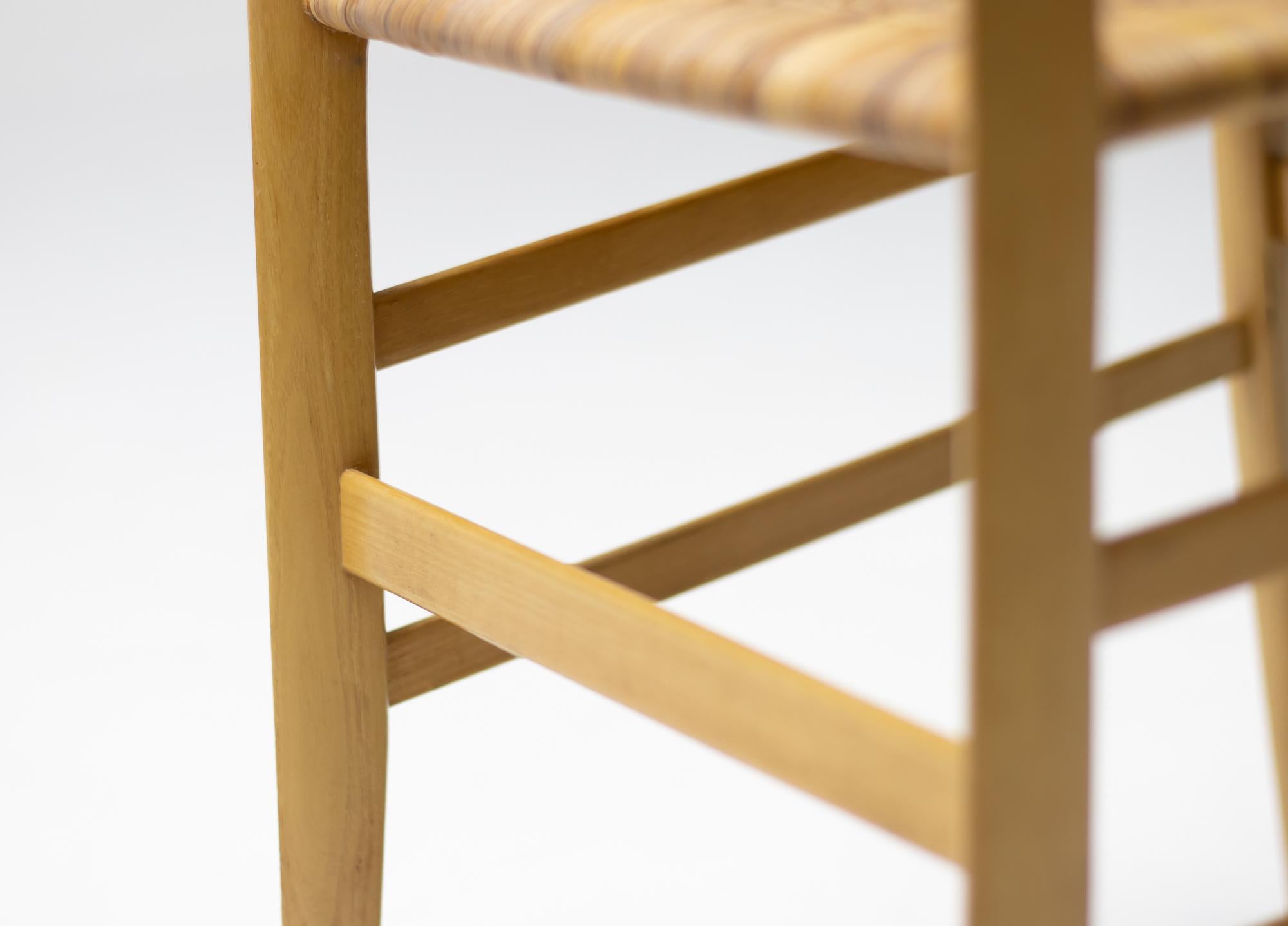 Cane Early Gio Ponti 699 Superleggera Chair by Cassina