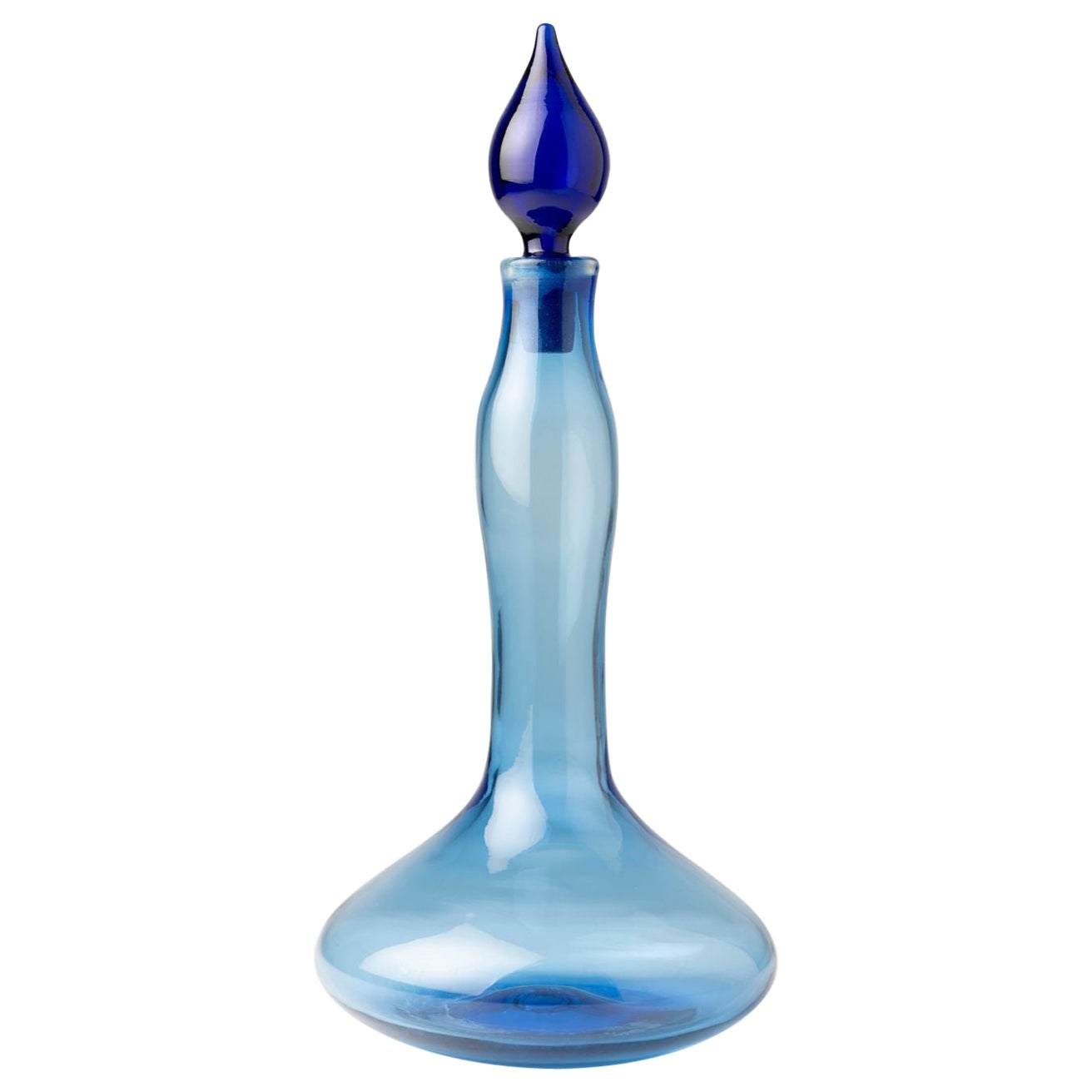 Early Glass Decanter by Blenko For Sale