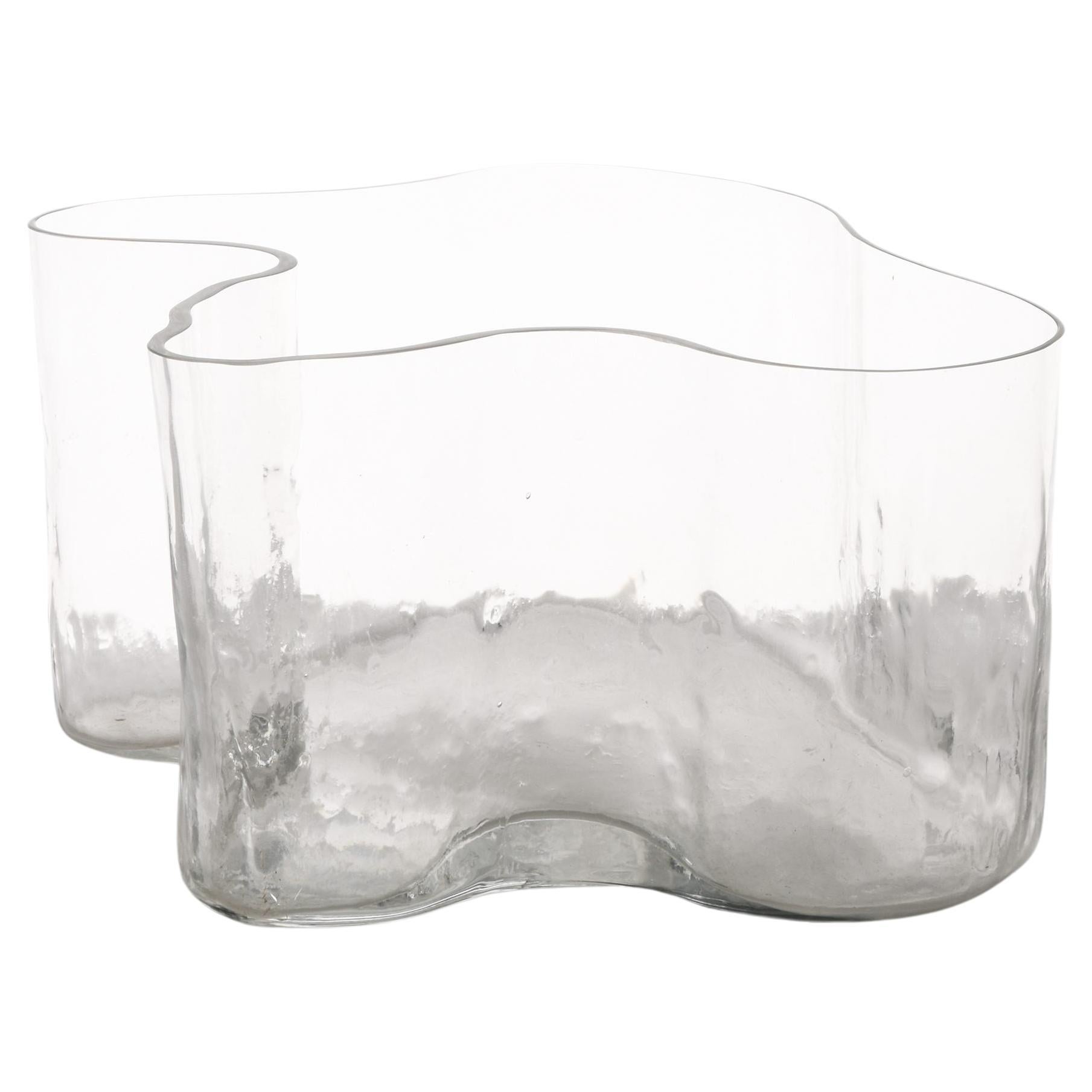 Early Glass Vase by Alvar Aalto For Sale